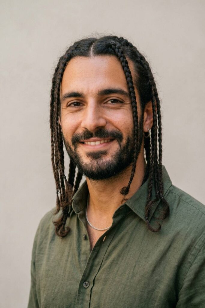 Shoulder-Length Braids