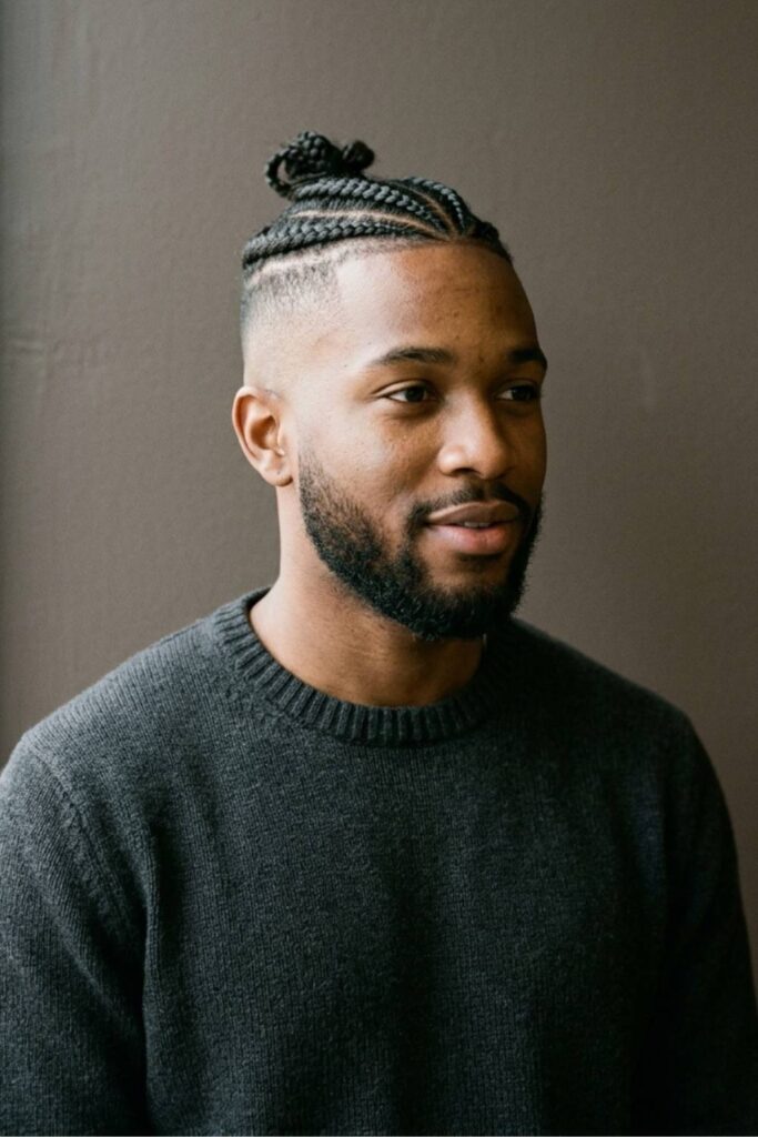 Braided Top with Fade