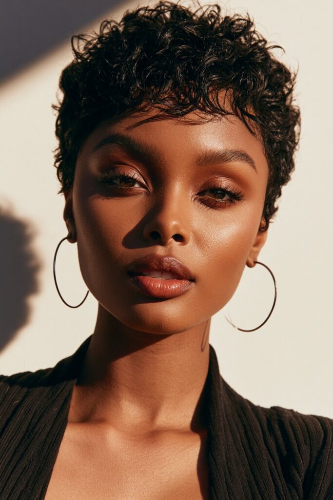 Textured Pixie Cut