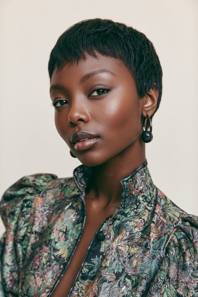 Tapered Bixie Cut