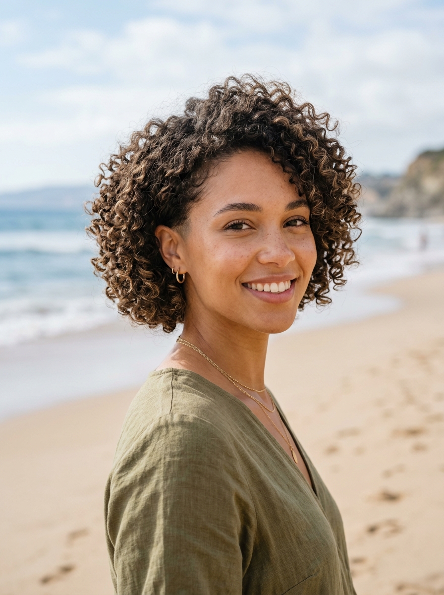 Jaw-Length Bixie with Soft Temple Taper