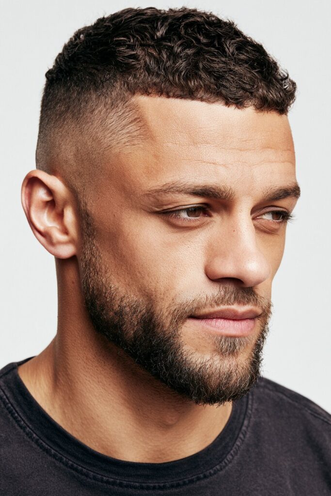 Mid Fade with Short Top