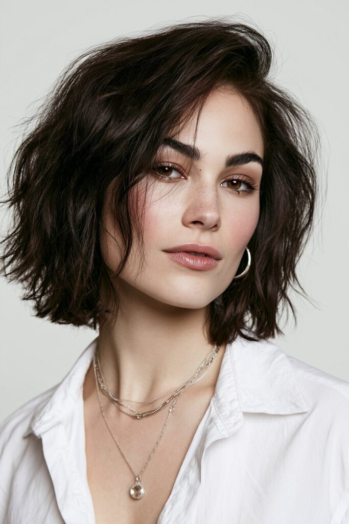 The Textured Mid-Length Cut