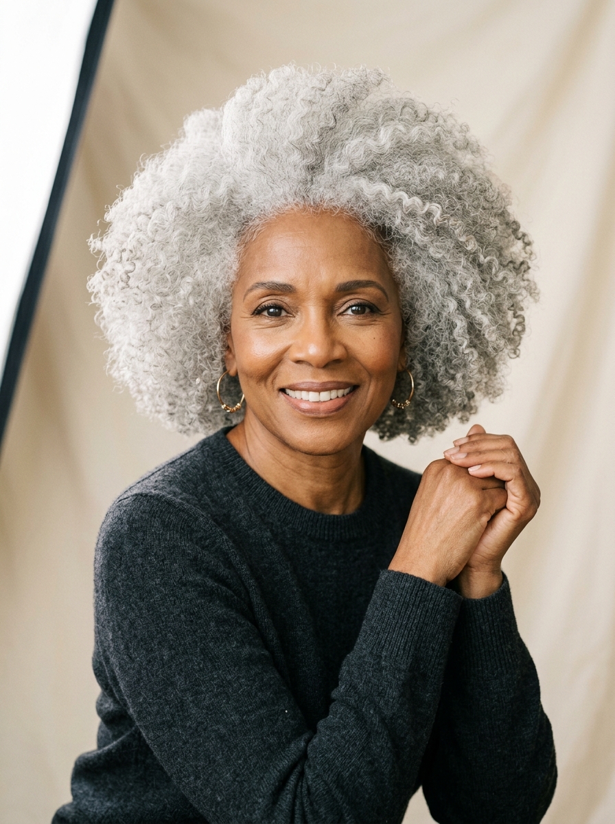 Platinum Silver Natural Coils