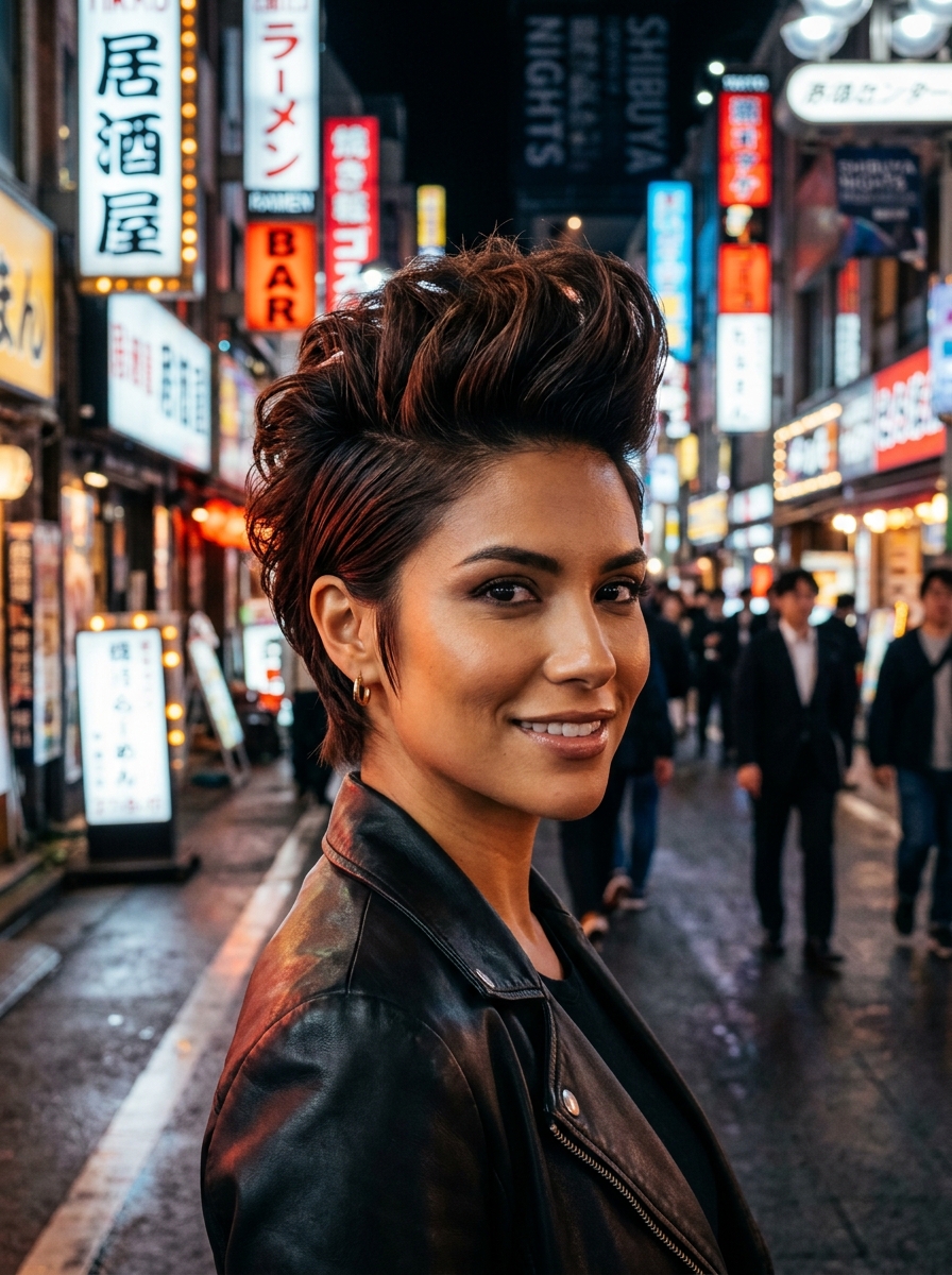 Faux-Hawk Ridge Long Pixie Bob