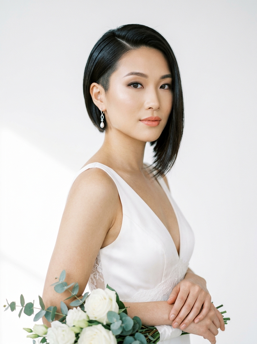 Sleek Side-Swept Undercut