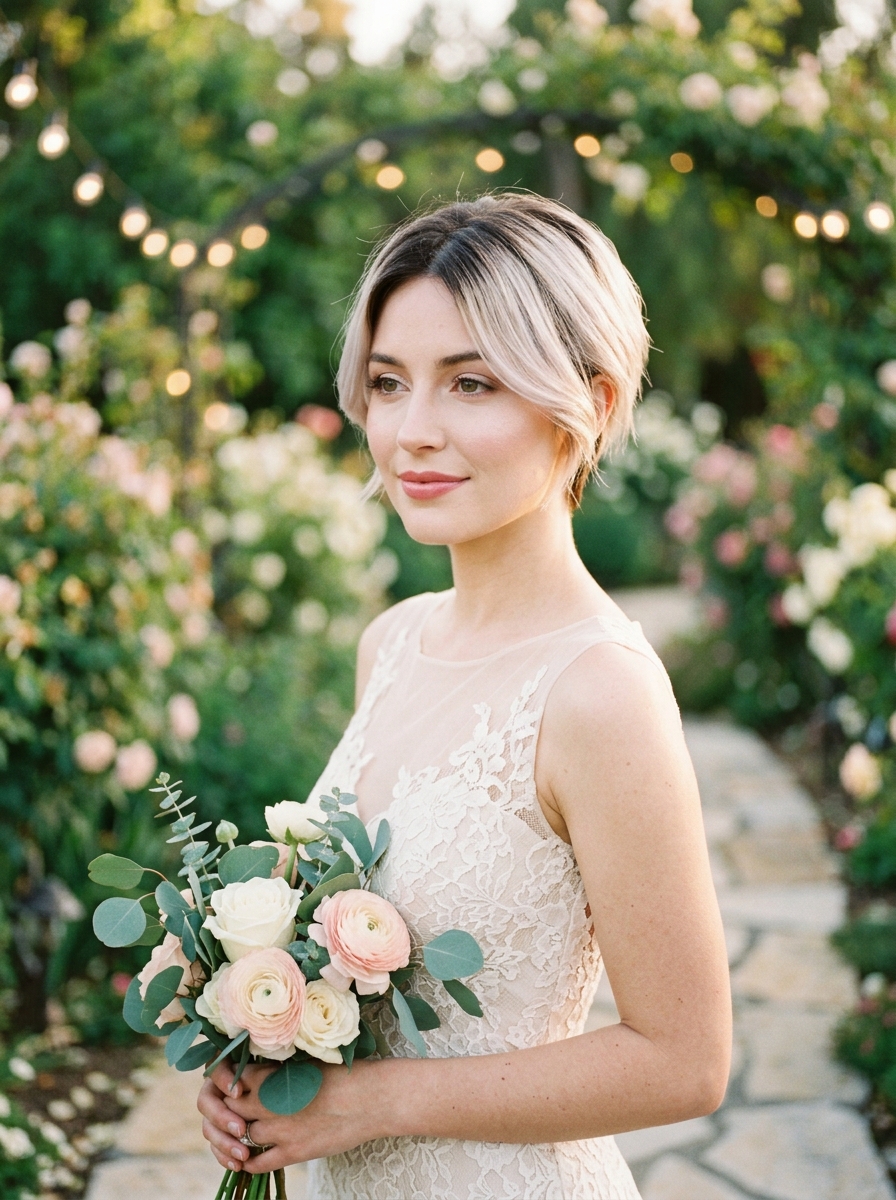 Two-Tone Curtain Pixie