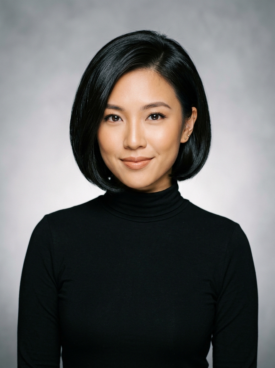 Sleek Blowout Pixie Bob
