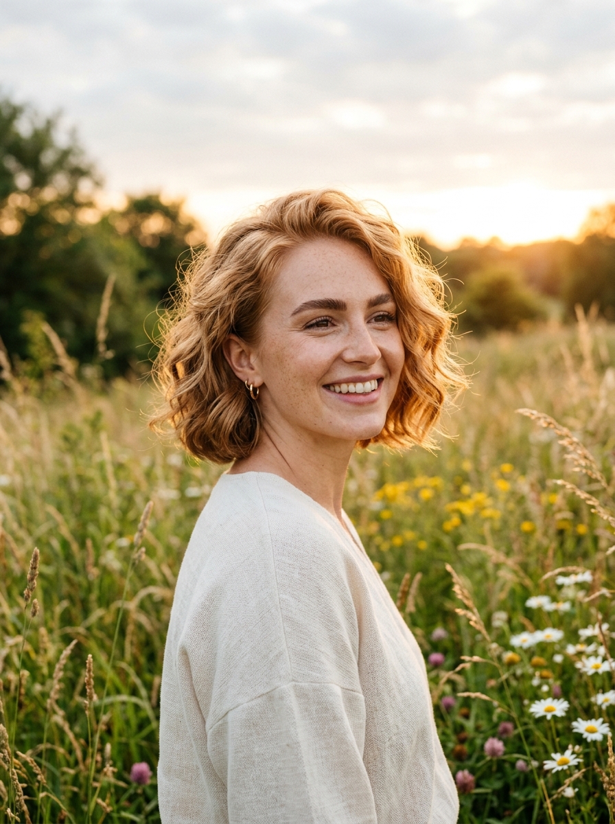 Natural-Wave Long Pixie Bob