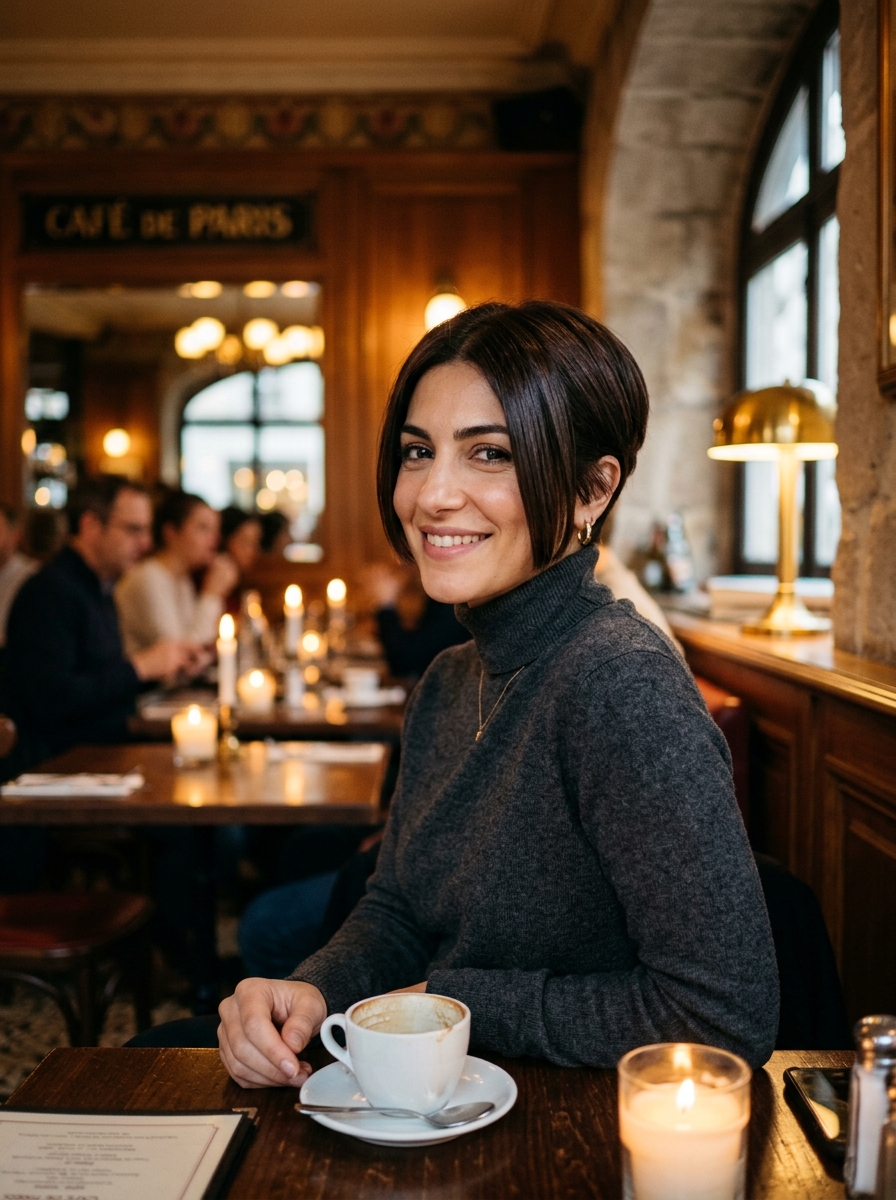 French-Bob-Length Pixie