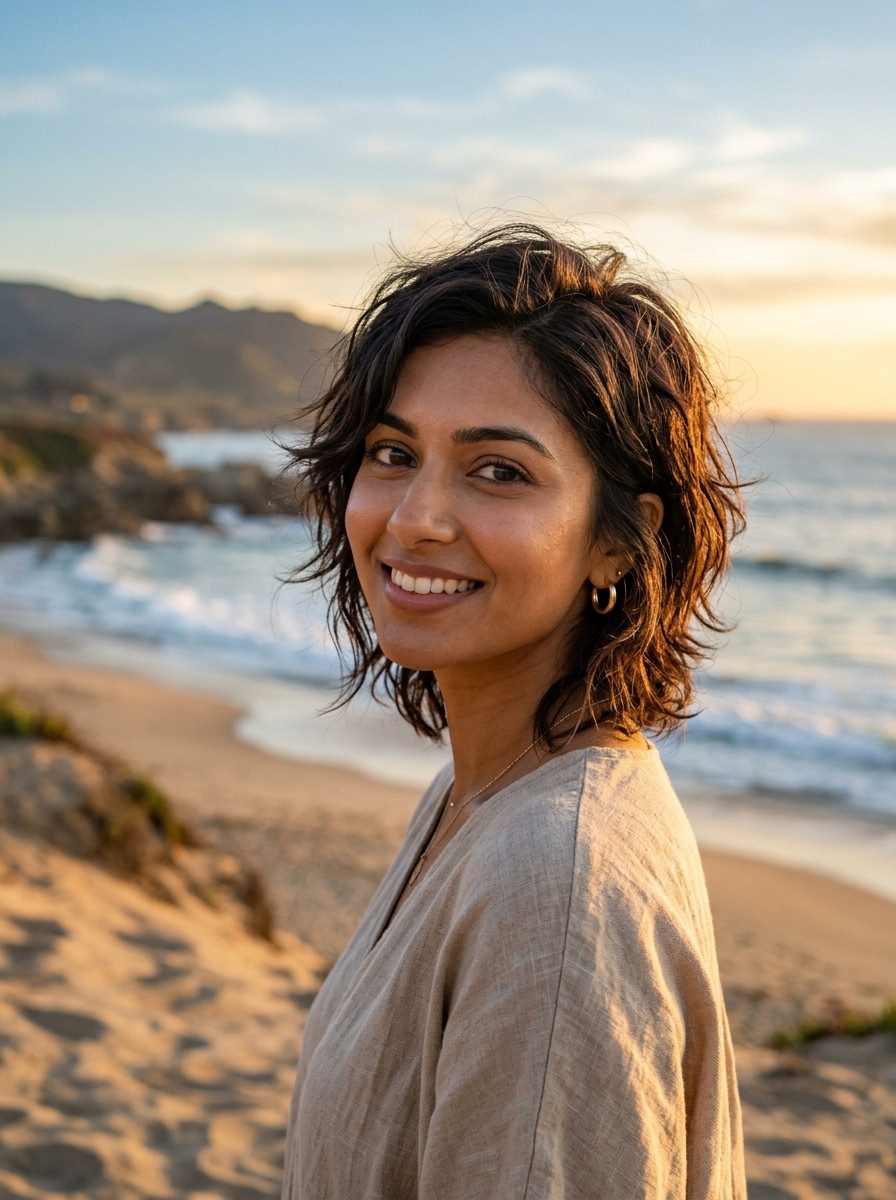 Soft Wave Shaggy Pixie Bob