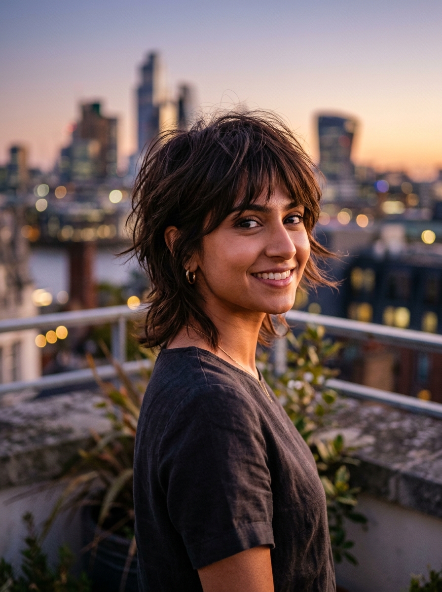 Razored Featherweight Layered Pixie Bob