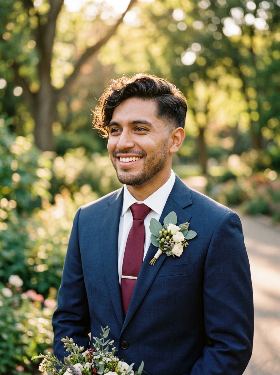 Defined Wavy Side Sweep with Low Fade