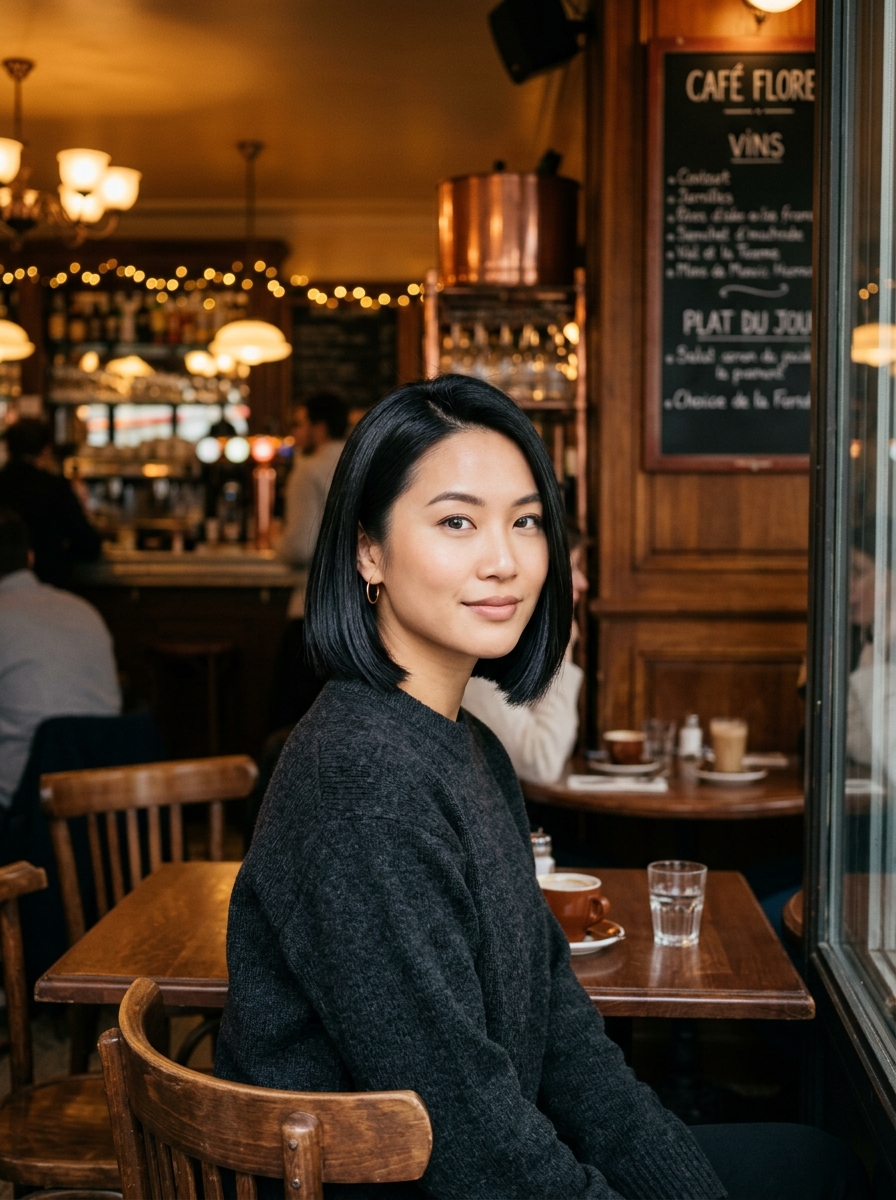 Volume-Boosting French Bob