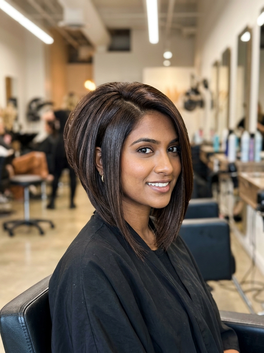 Stacked A-Line Bob