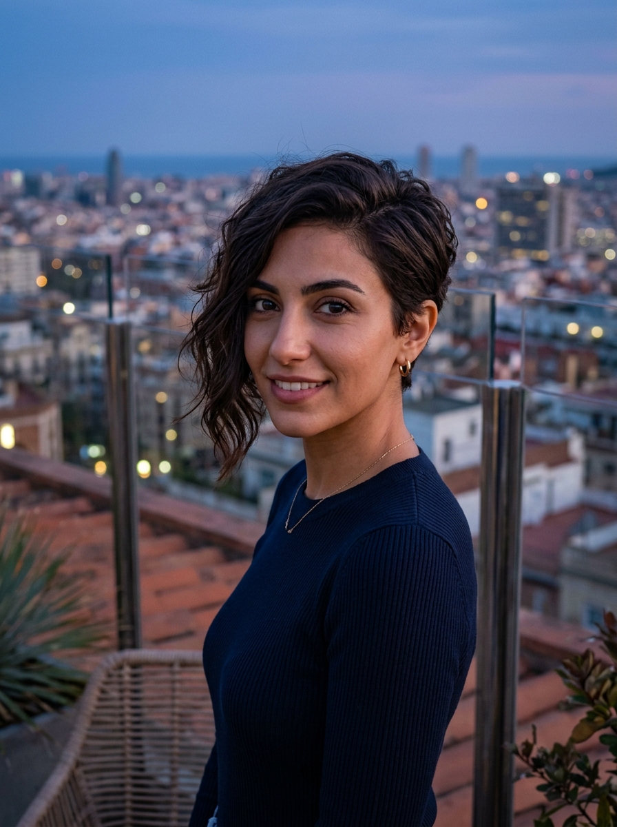 Asymmetrical Long Pixie