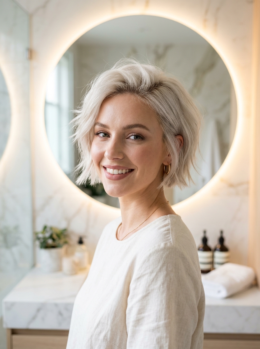Wispy Micro Bob with Root Lift