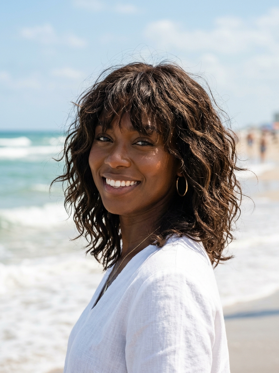 Beachy Layered Shag