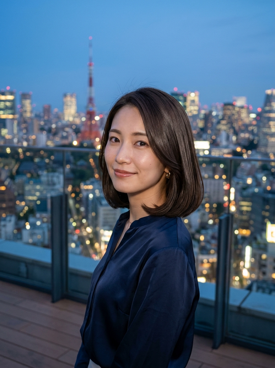 Rounded Collarbone Bob