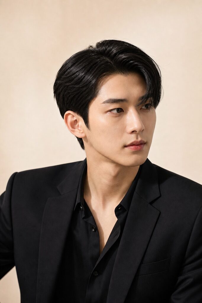 Jin’s Classic Side Part