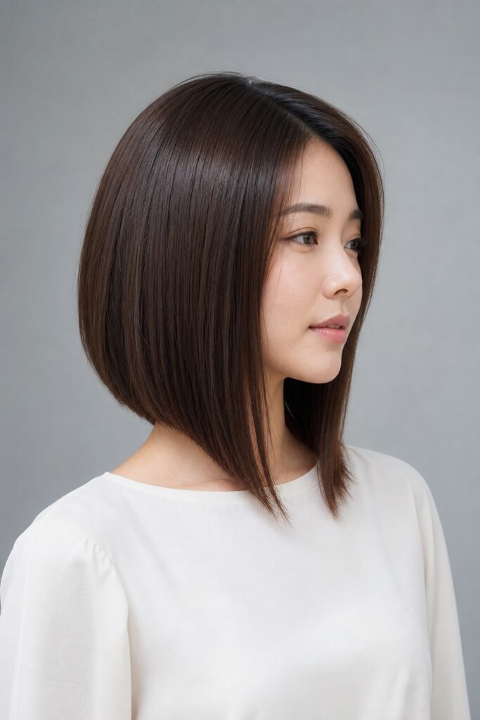 Angled Long Bob