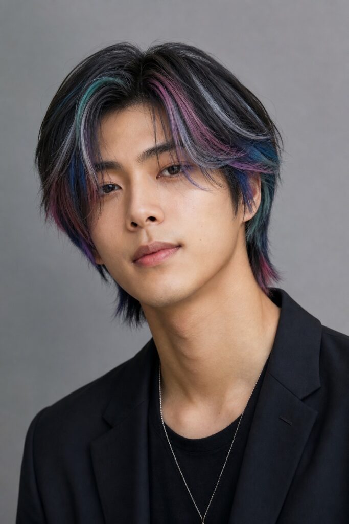 BTS-Inspired Rainbow Highlights