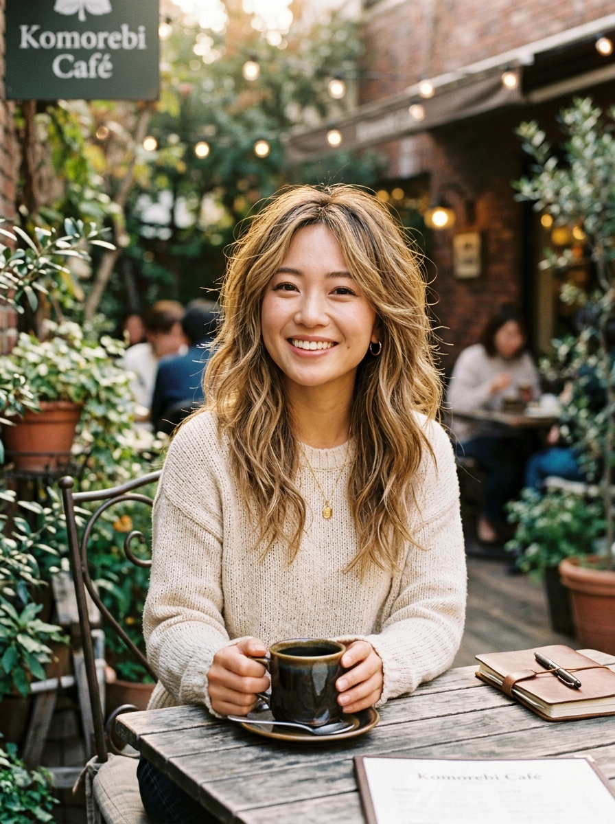 Sun-Kissed Balayage Shag
