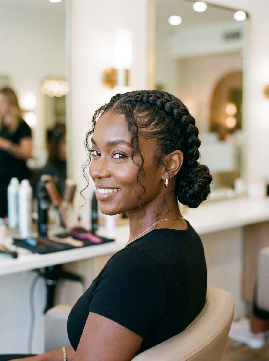 Double Dutch Braid Bob