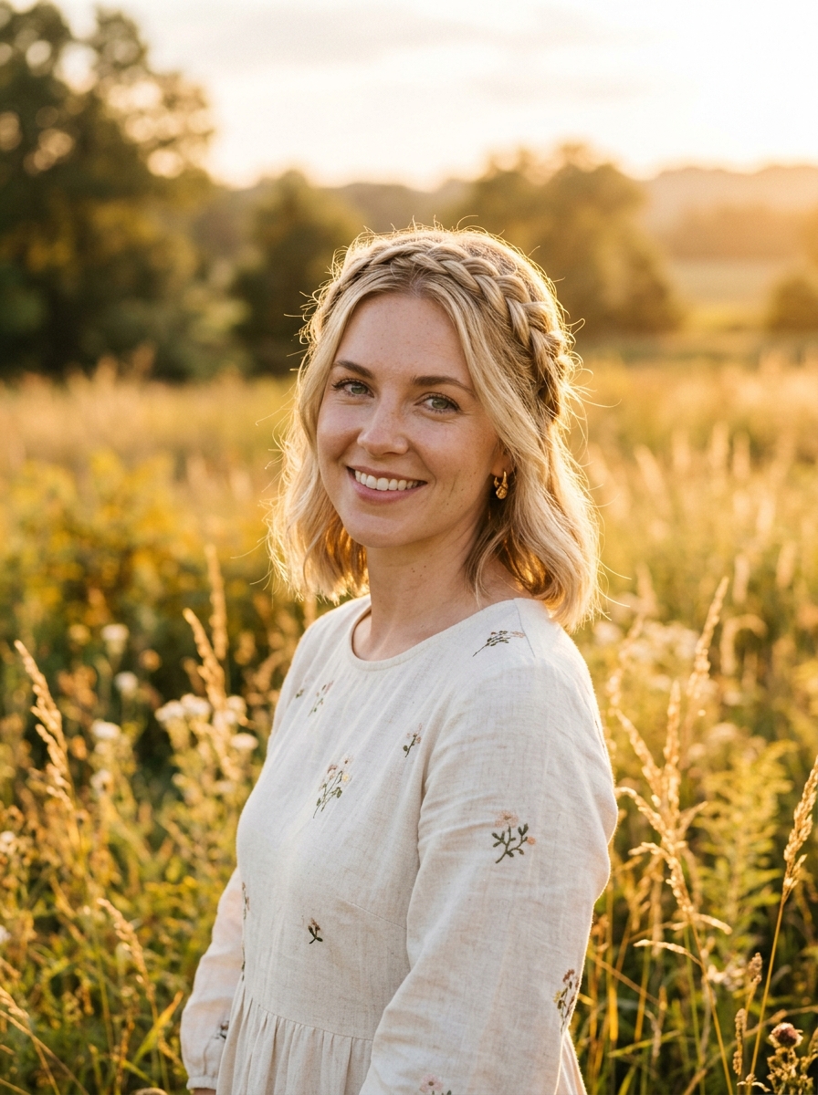 Milkmaid Braid Bob