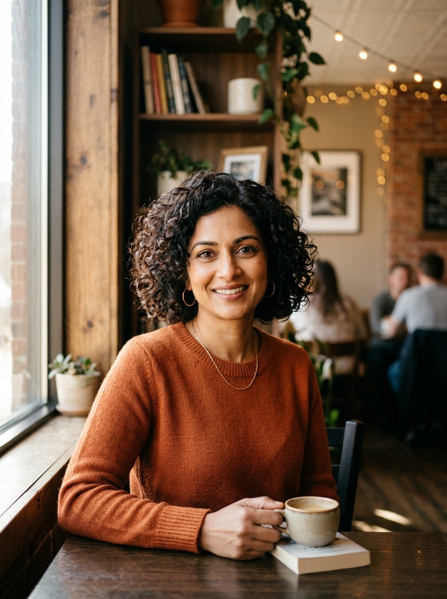 Voluminous Curly Bob
