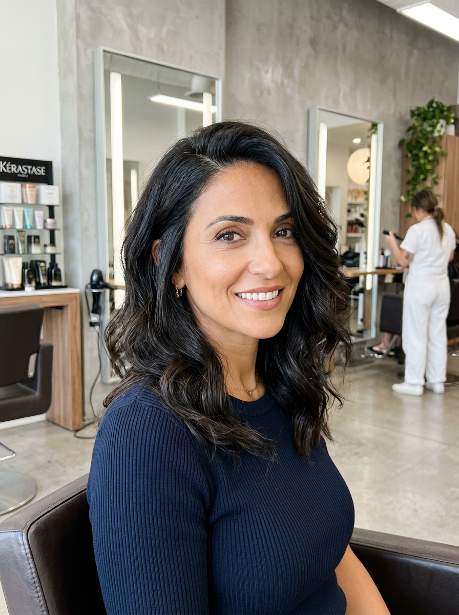 Layered Lob with Deep Side Part