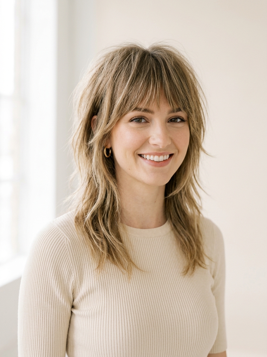 Fine-Hair Volumizing French Shag