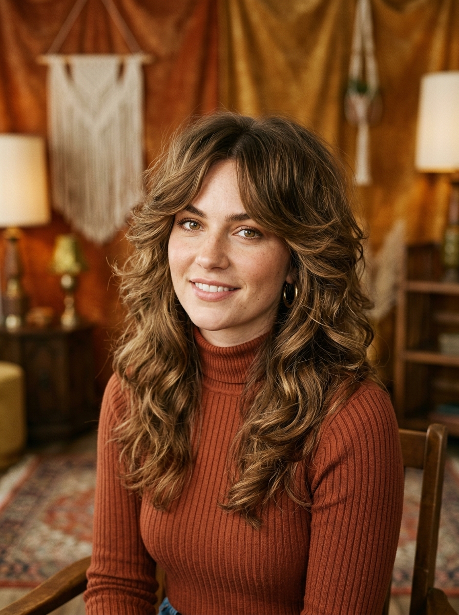 Retro '70s-Inspired French Shag