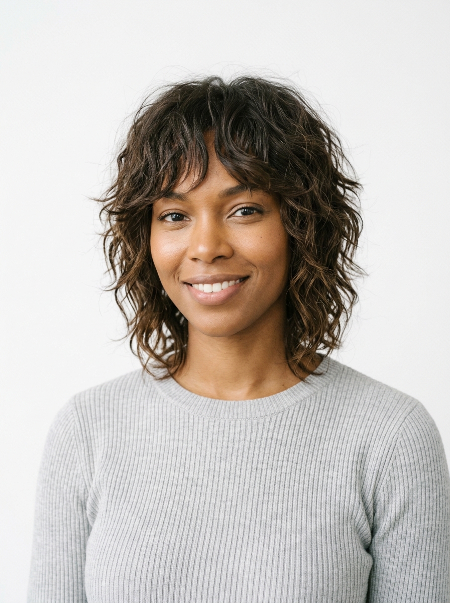 Beachy Tousled Short Shag