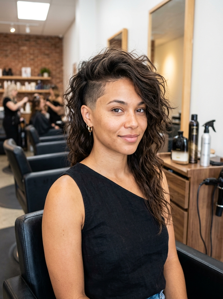Undercut Gypsy Shag