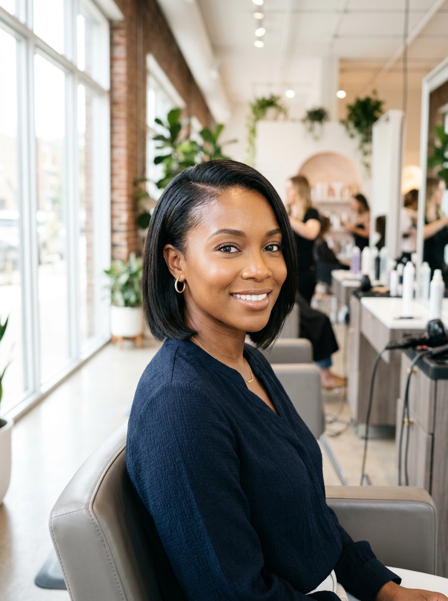 Ear-Tuck Bob with Bulk-Removal Layers