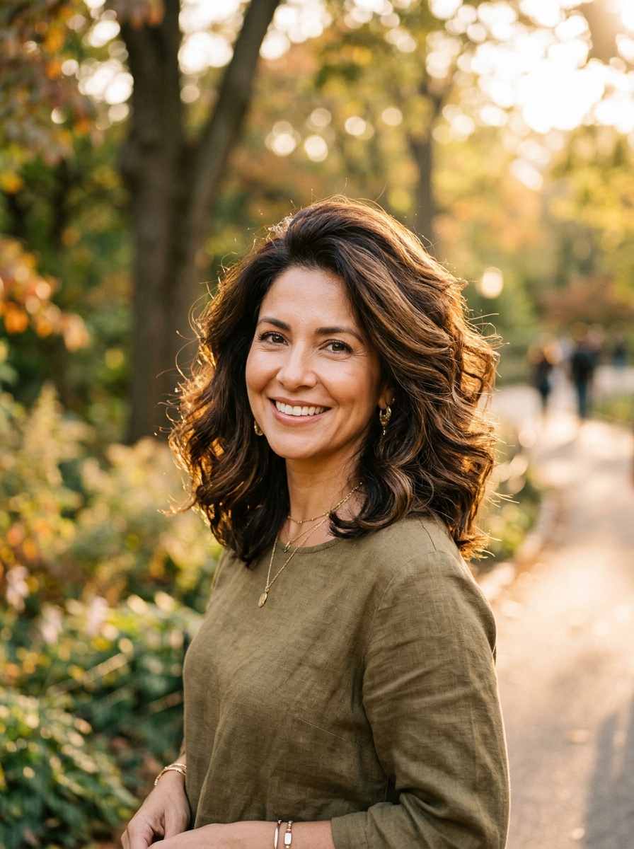 Voluminous Layered Blowout Lob