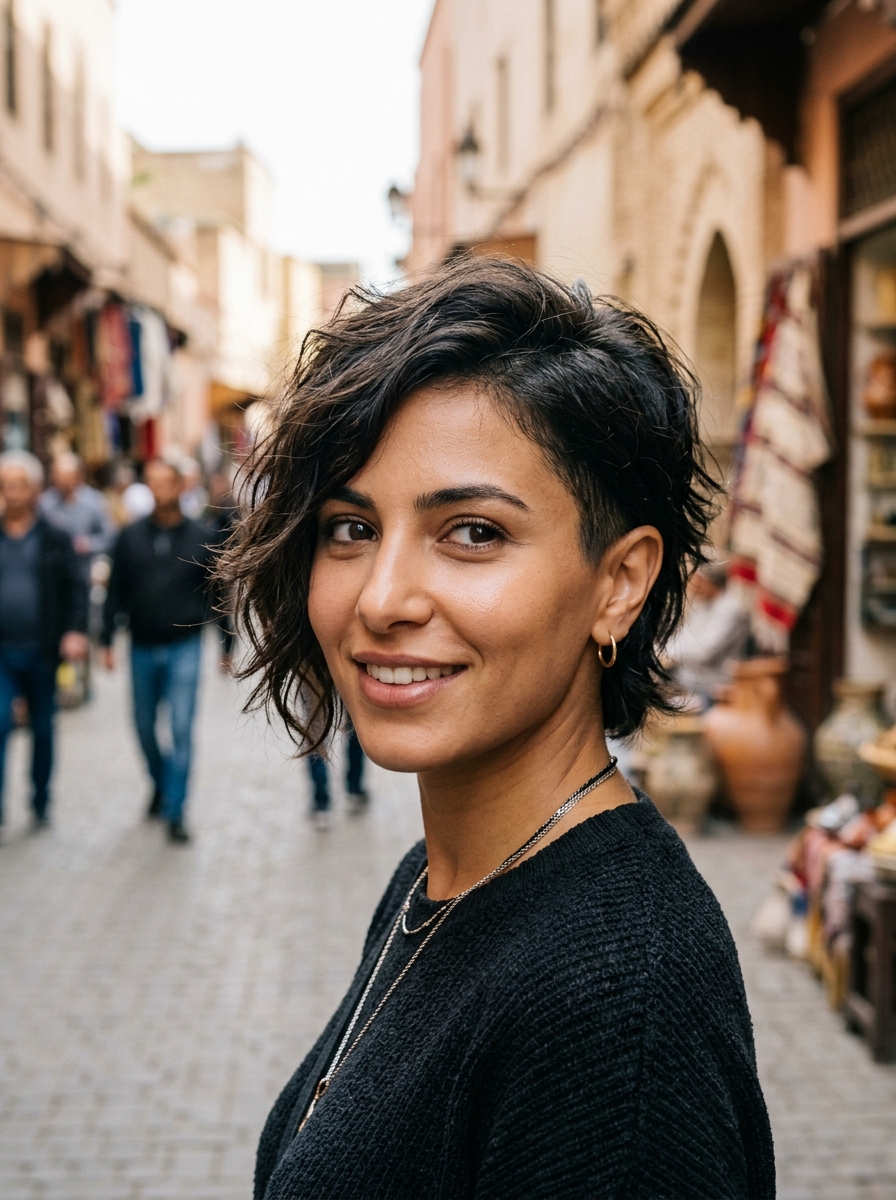 Asymmetrical Short Shag