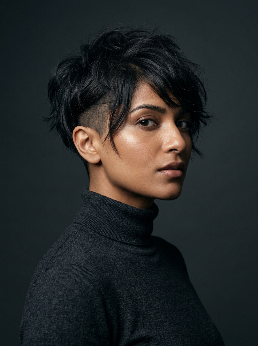 Undercut Wolf Pixie