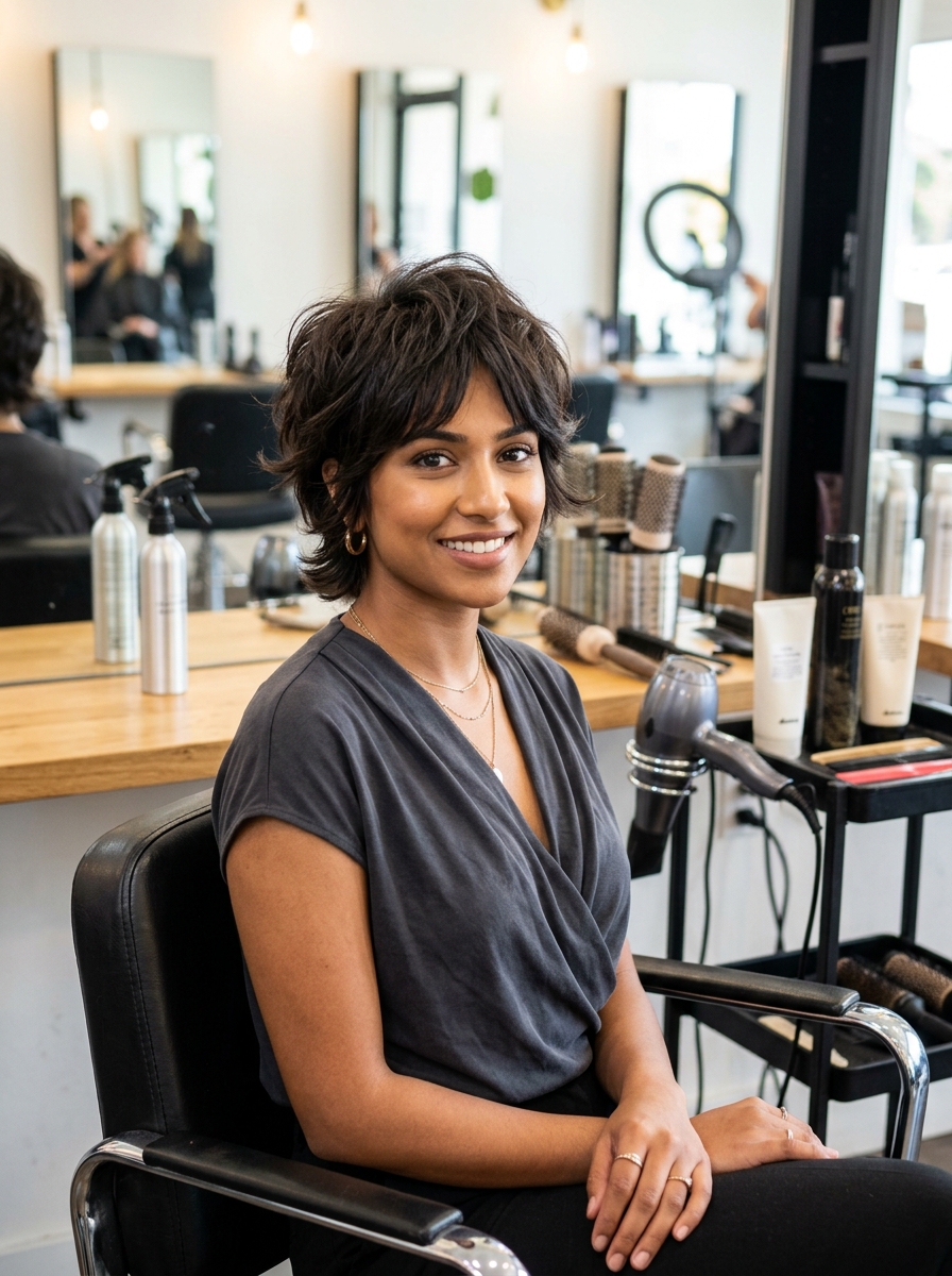 Textured Crop for Thin Hair