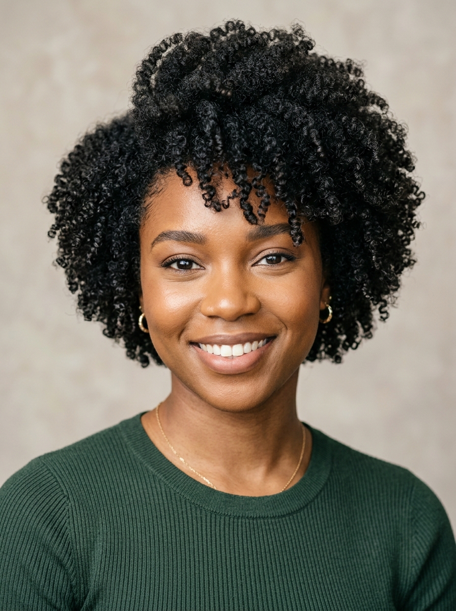 Coily Wolf Crop for Natural Hair