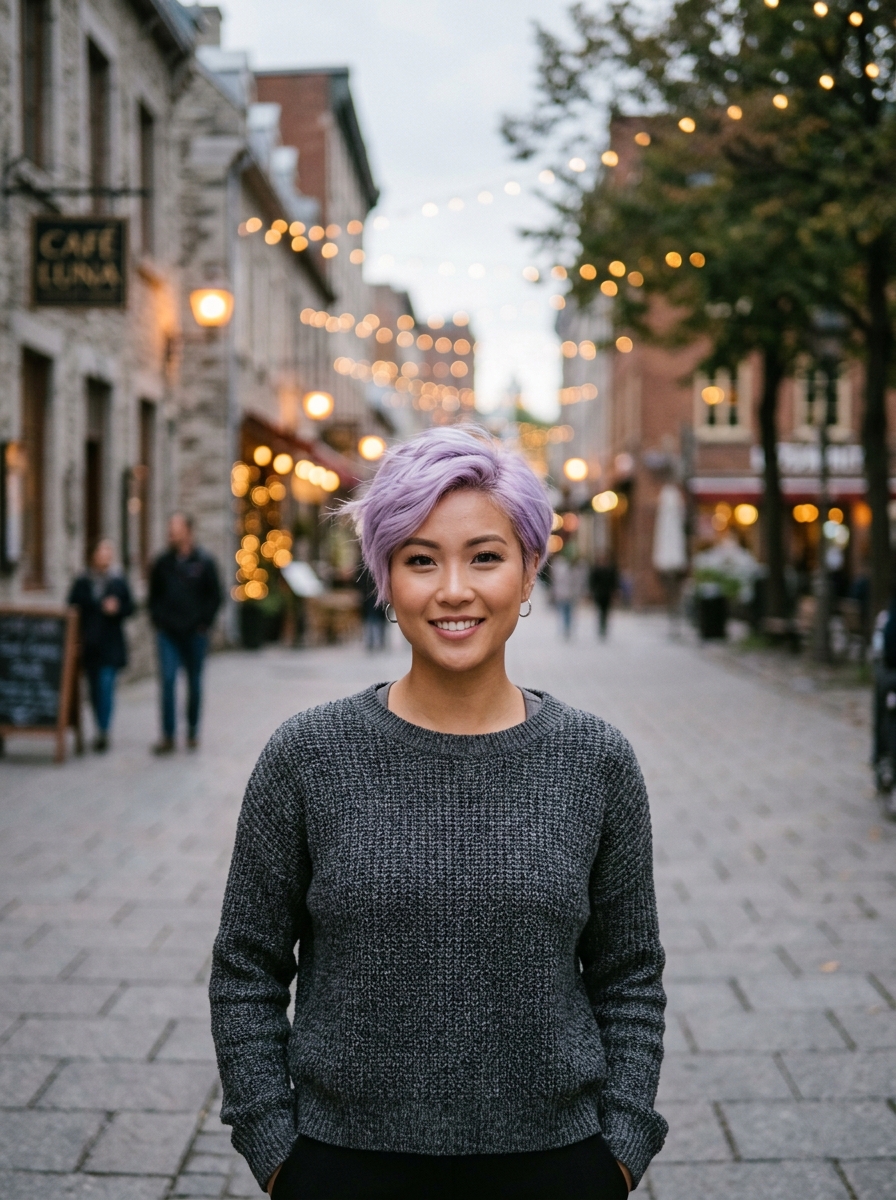 Lavender Pastel Pixie