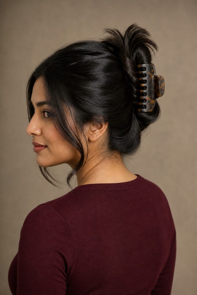 Claw-Clip French Twist