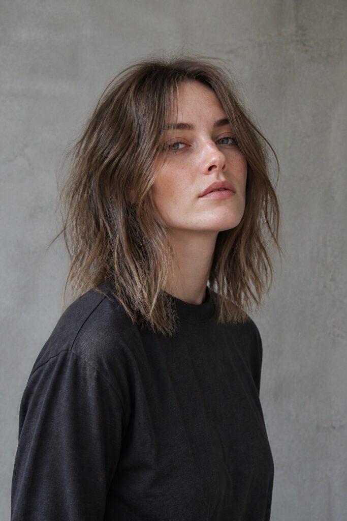 Grunge-Inspired Undone Waves