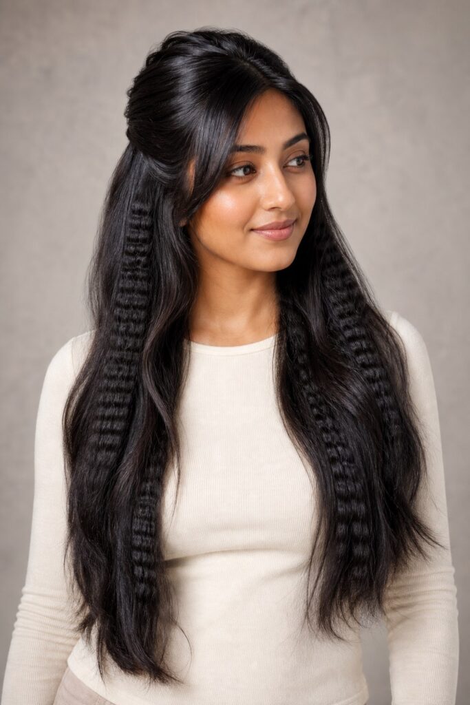 Crimped Hair