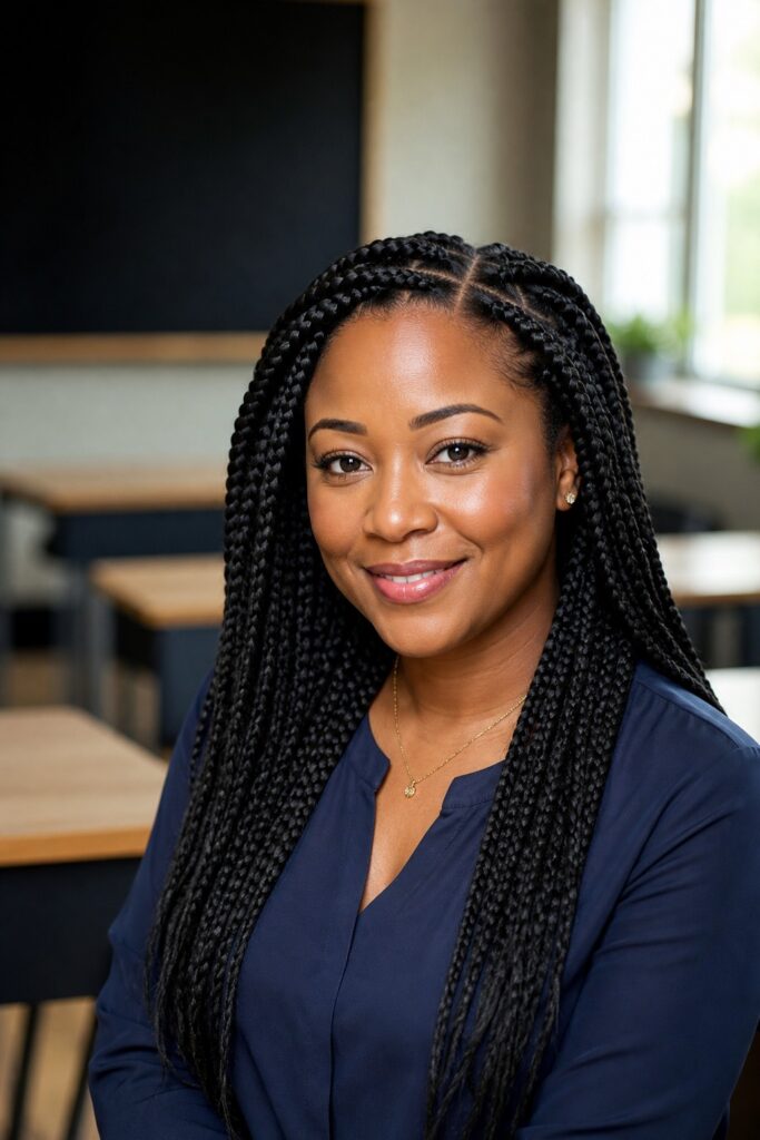 Protective Box Braids