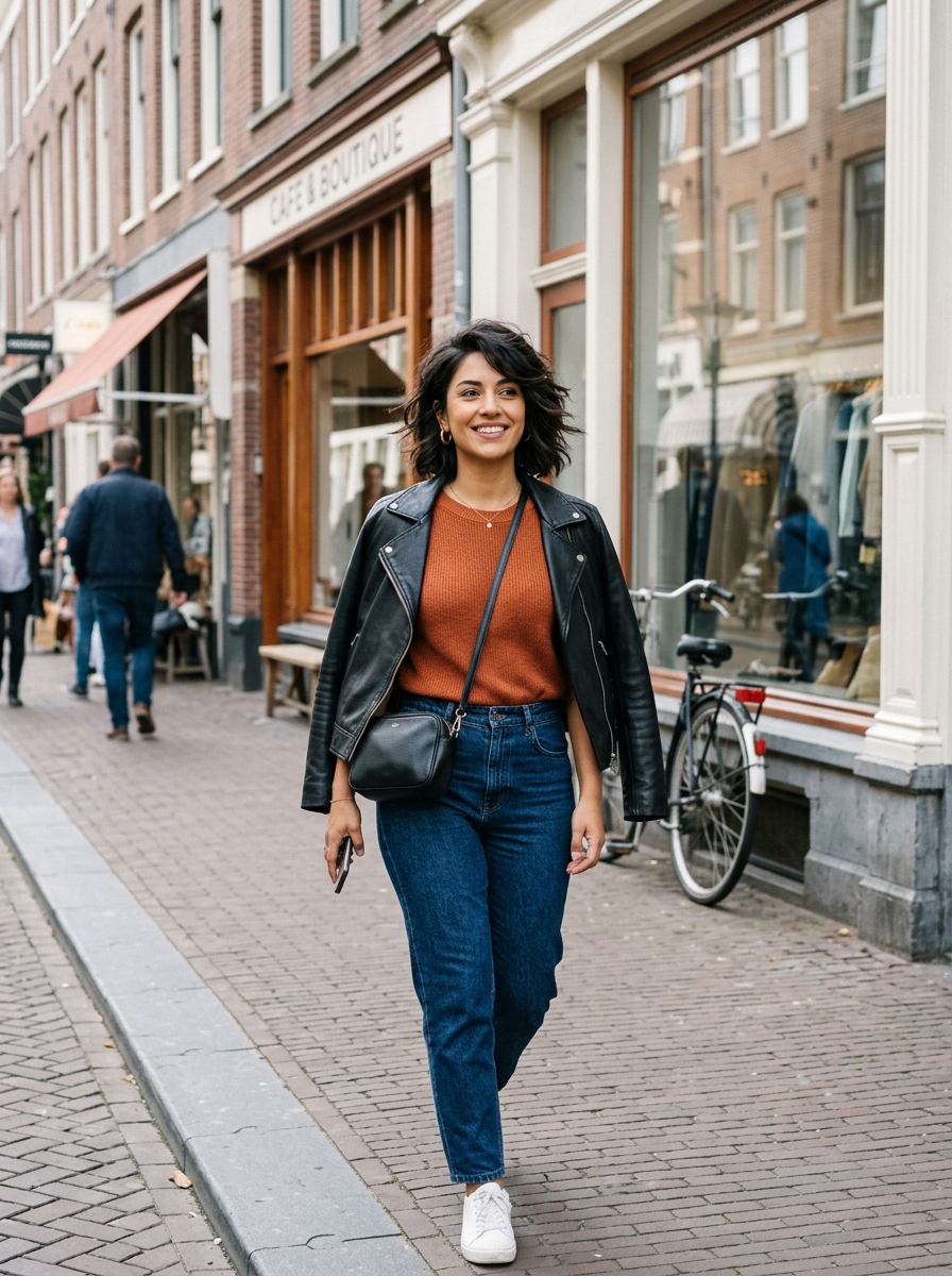 Butterfly Bob-Length Layers for a City Hall Wedding