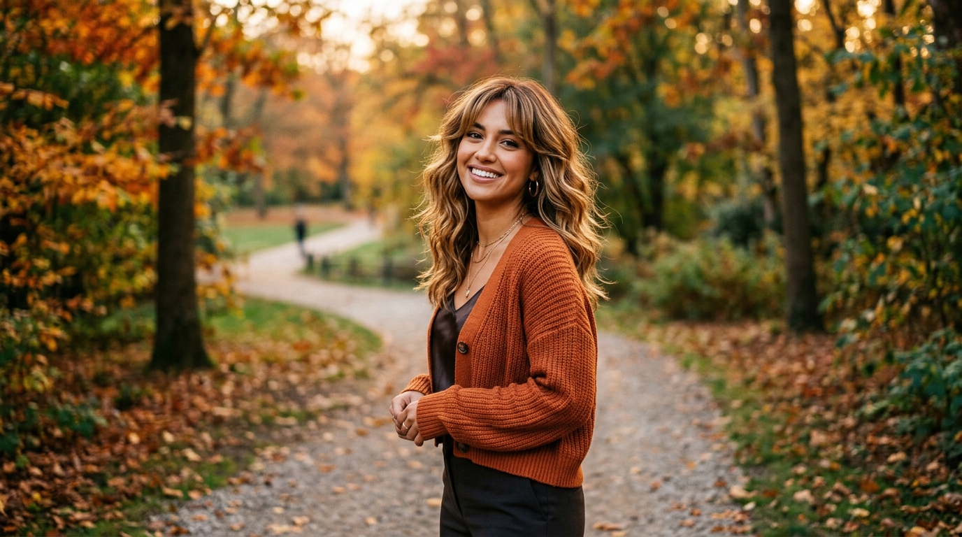 Caramel Hair Curtain Bangs Ideas to Try in 2026