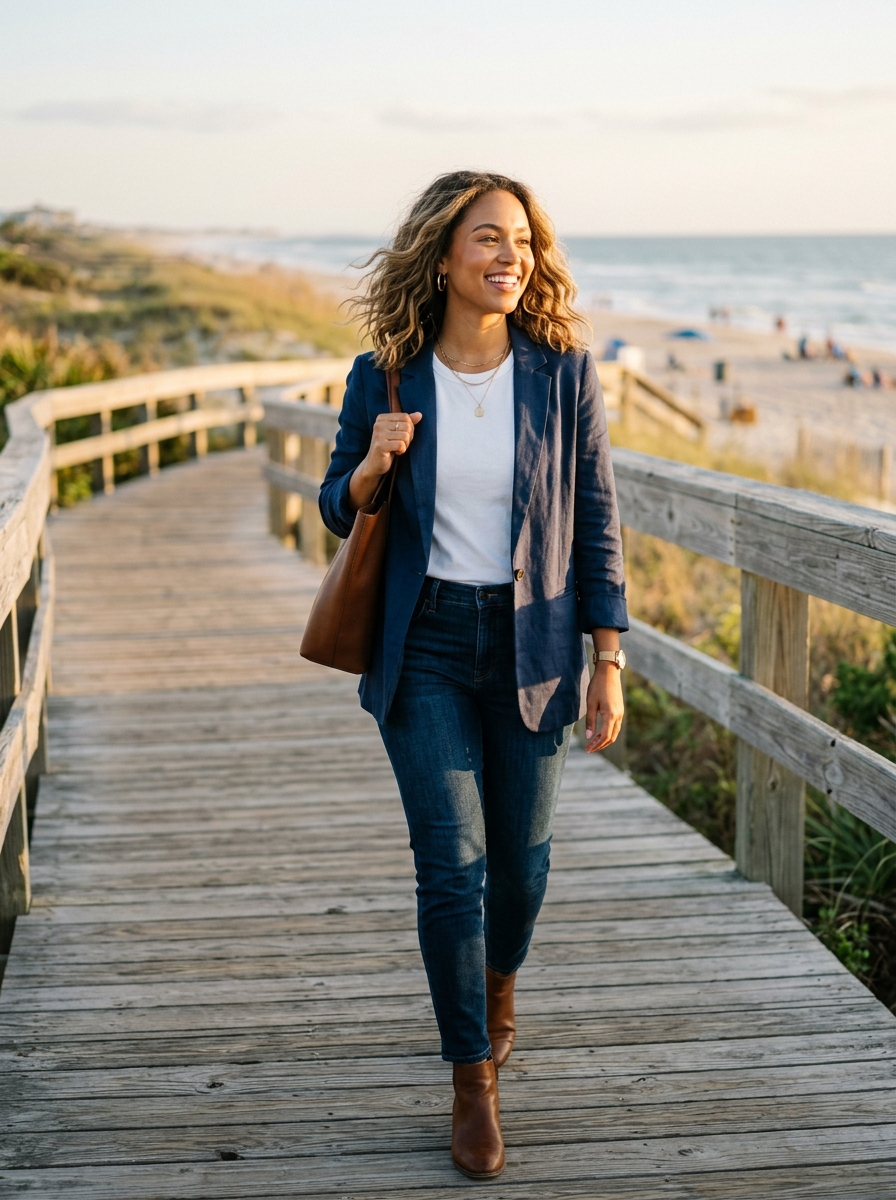 Textured Lob with Beachy Waves