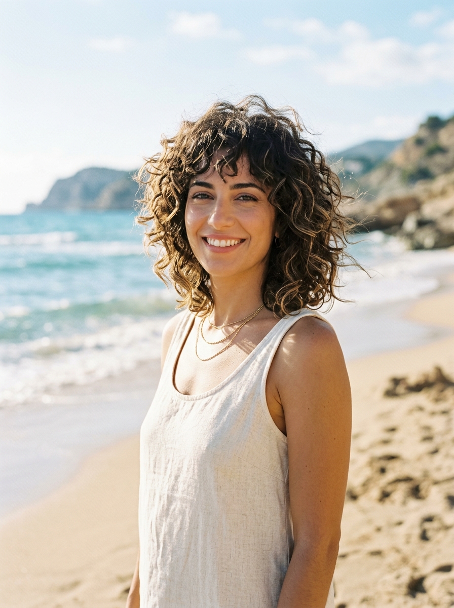 Curly Textured Shag